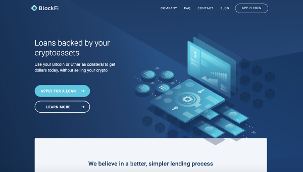 BlockFI: plataforma de préstamos